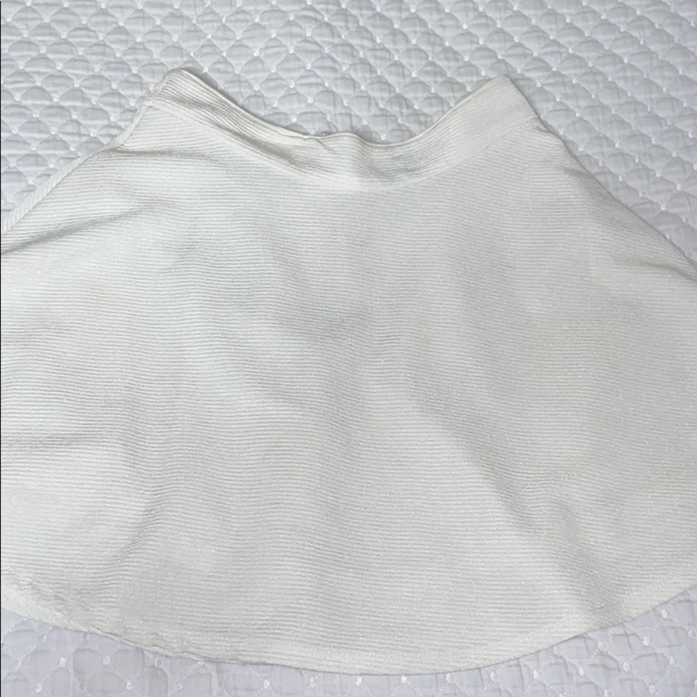 White skirt